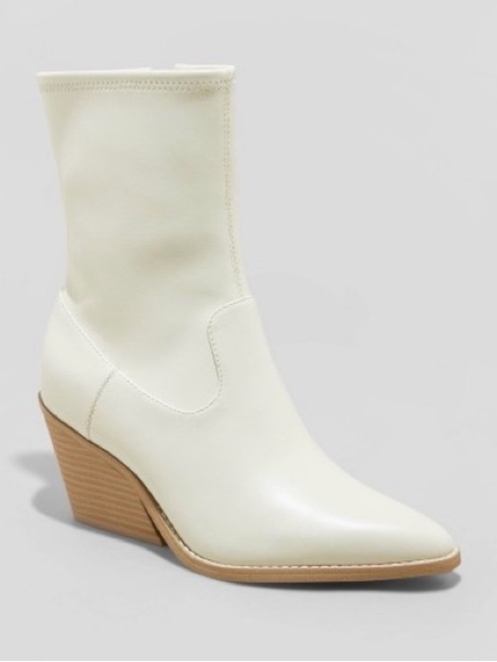Pointed Western Ankle Boots